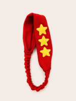 Faixa de cabelo Vermelha Estrelas - Imagem 3